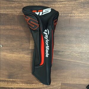 TaylorMade Black and Red Golf Club Headcover